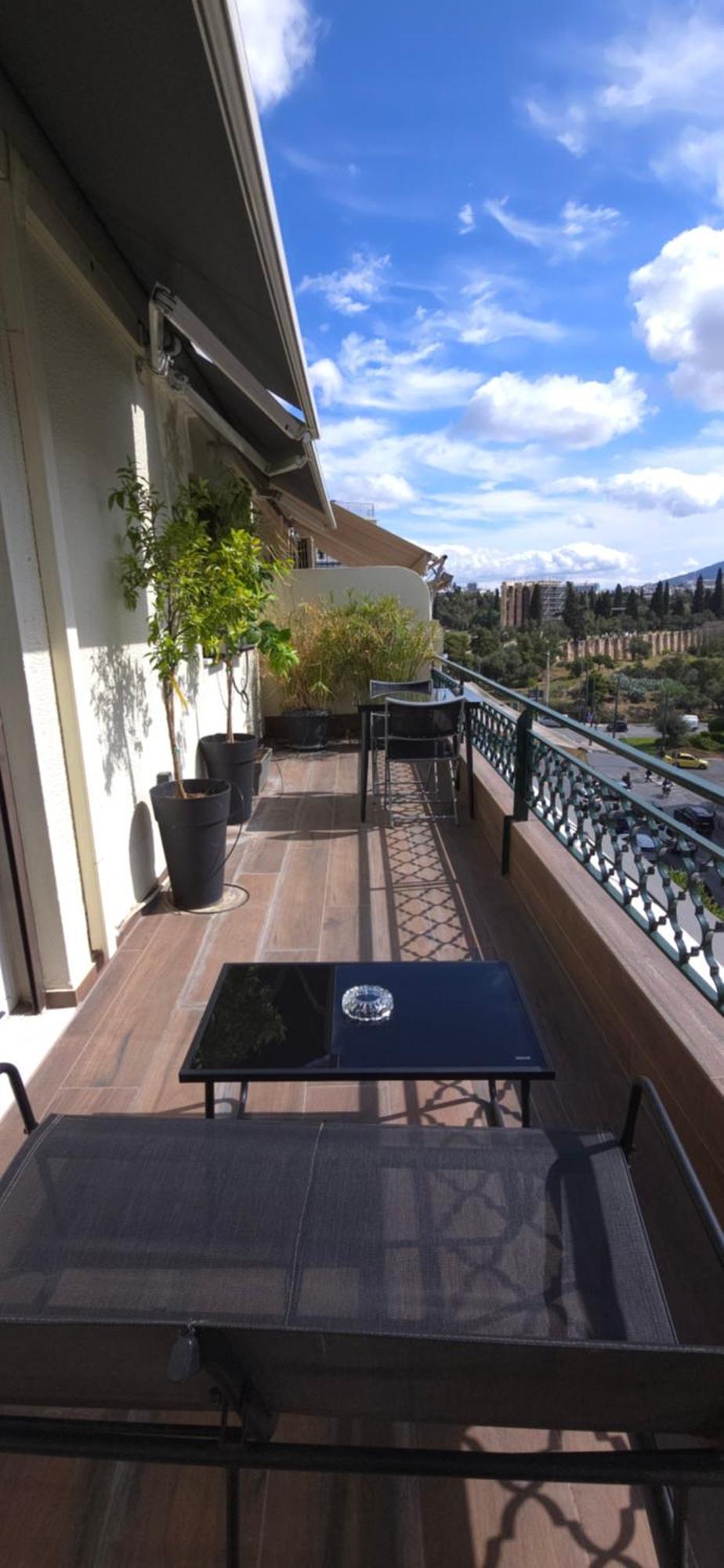 Ferienwohnung Lview Zeus Temple Athen Exterior foto